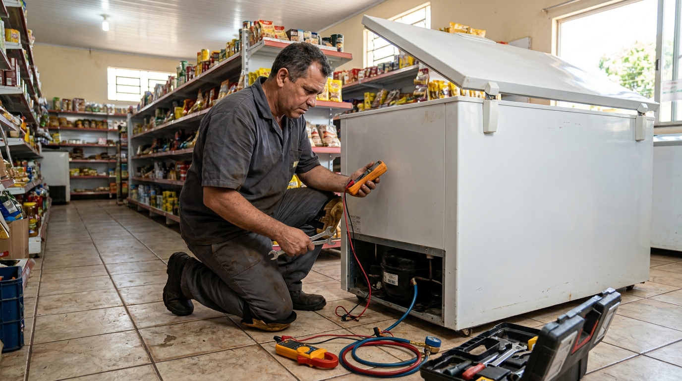 Manutenção em Motor Ventilador em Santa Maria‑RS