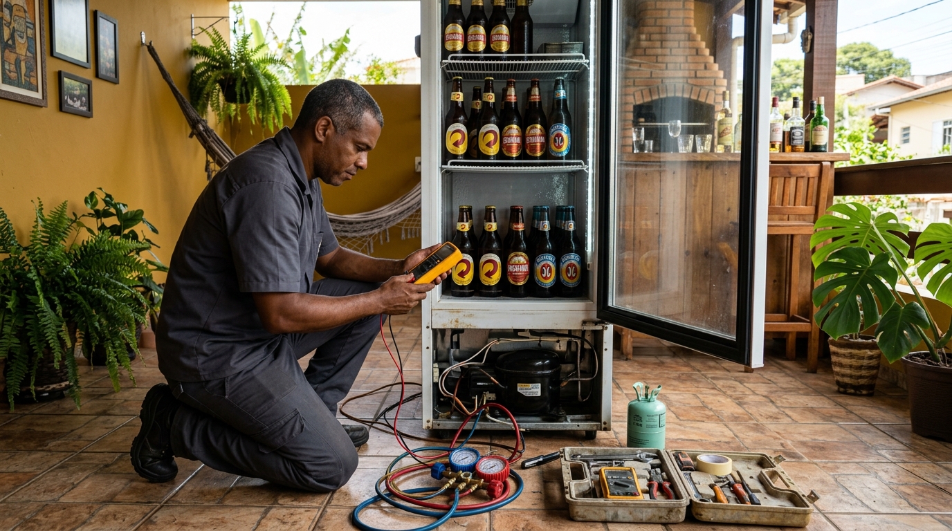 Reparo de Cervejeira Residencial em Santa Maria‑RS